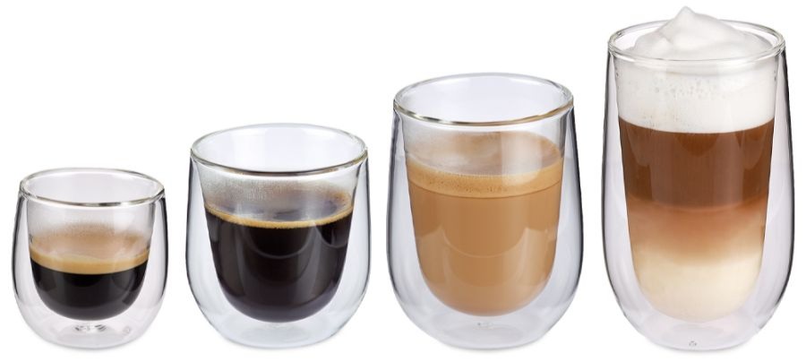 Sklenice VERONA 80 ml, 150 ml, 250 ml, 350 ml Cilio borosilikátové sklo